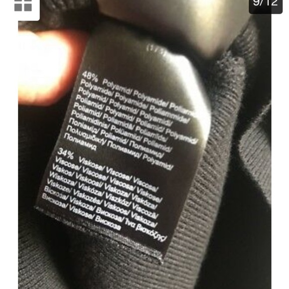 SALE NWT Comma Sz 10 Black knit dress - Picture 5 of 7